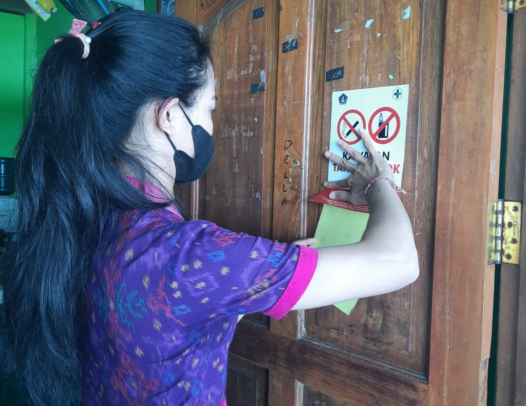 Sosialisasi Kesehatan Reproduksi dan Kawasan Tanpa Rokok di MA Baitul Amin